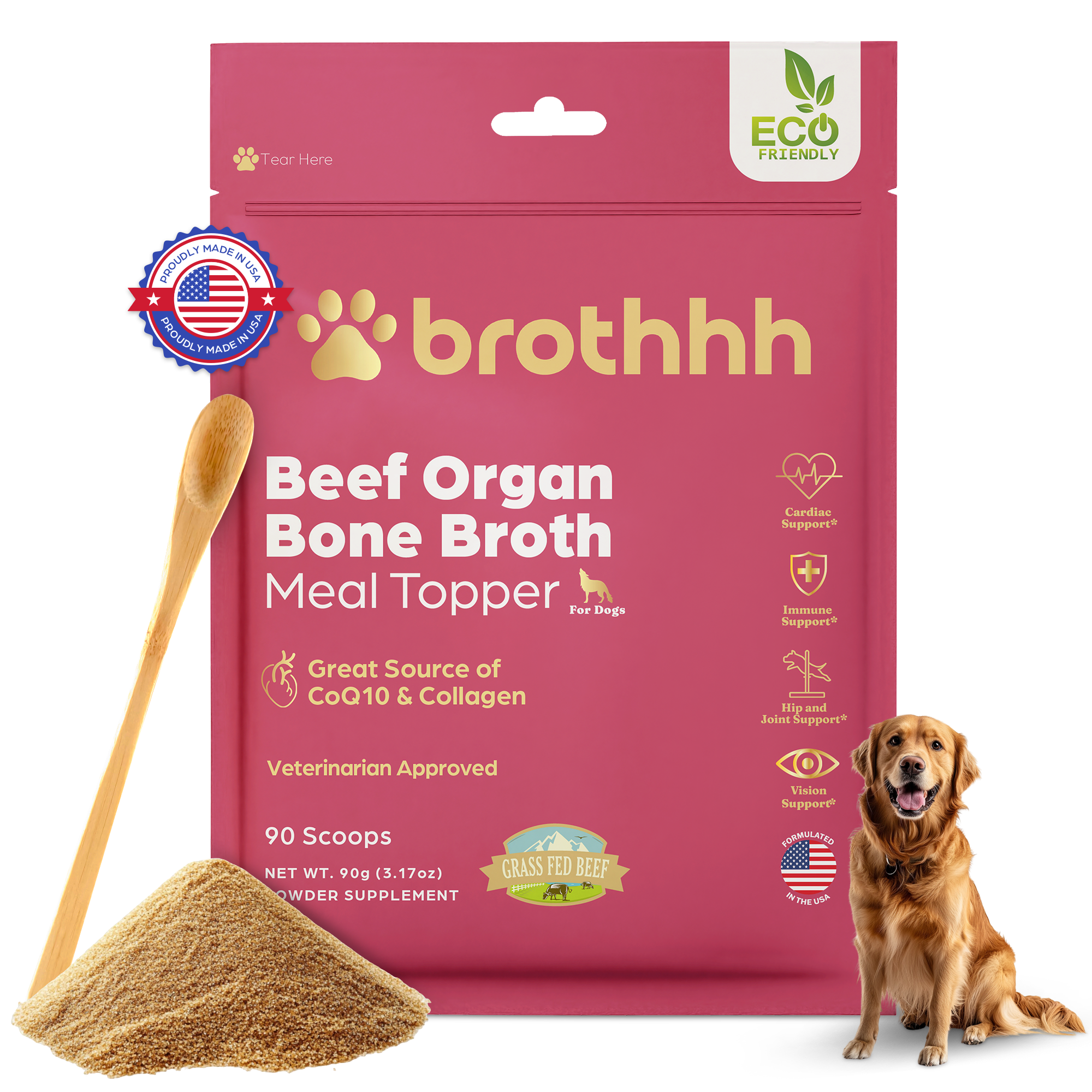 Meal-Topper - Beef Organ Bone Broth Complex for Dogs