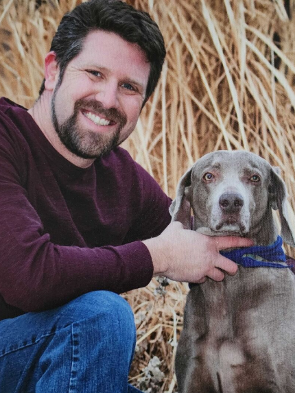 Dr. Joseph Menicucci with dogs