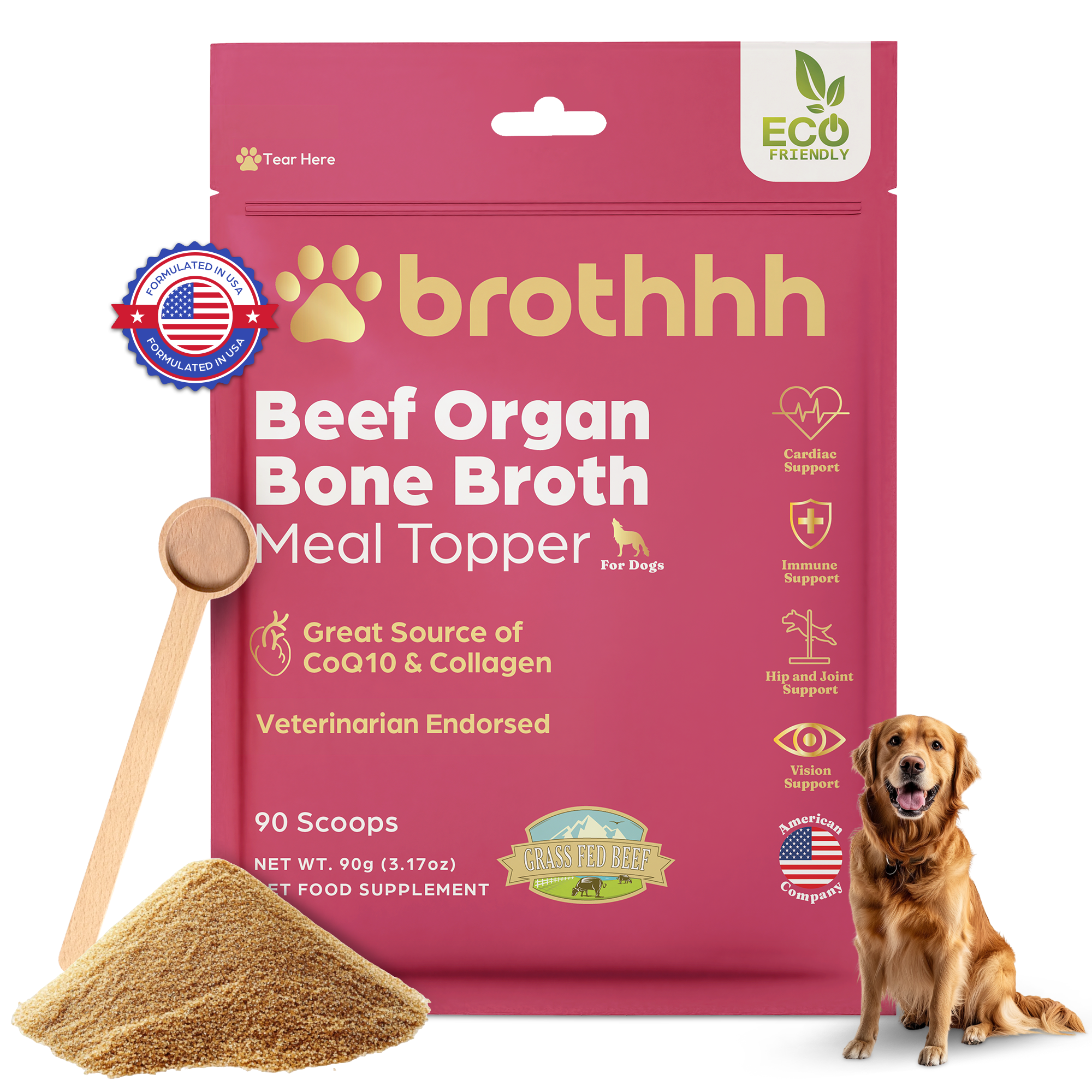 Meal-Topper - Beef Organ Bone Broth Complex for Dogs
