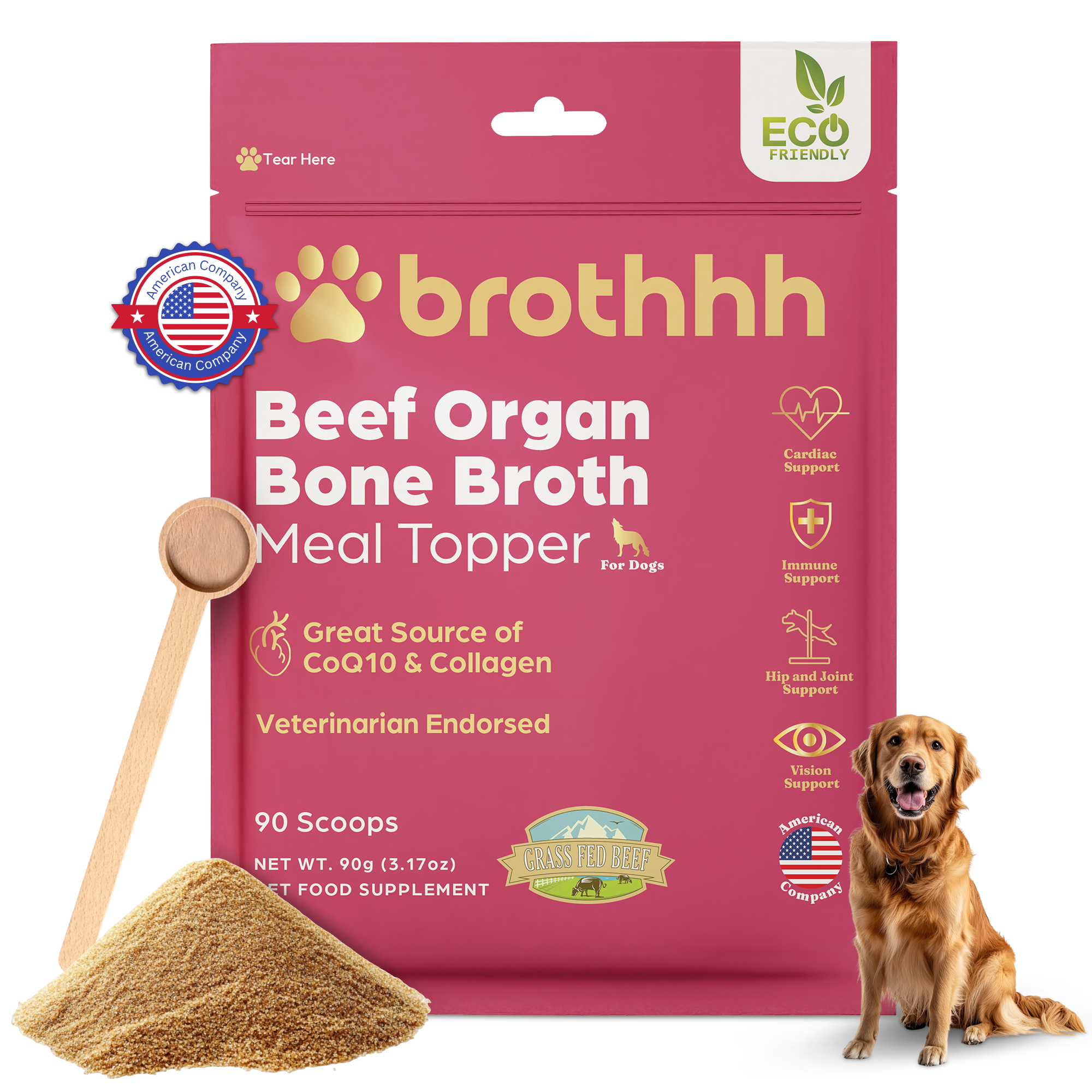 Meal-Topper - Beef Organ Bone Broth Complex for Dogs