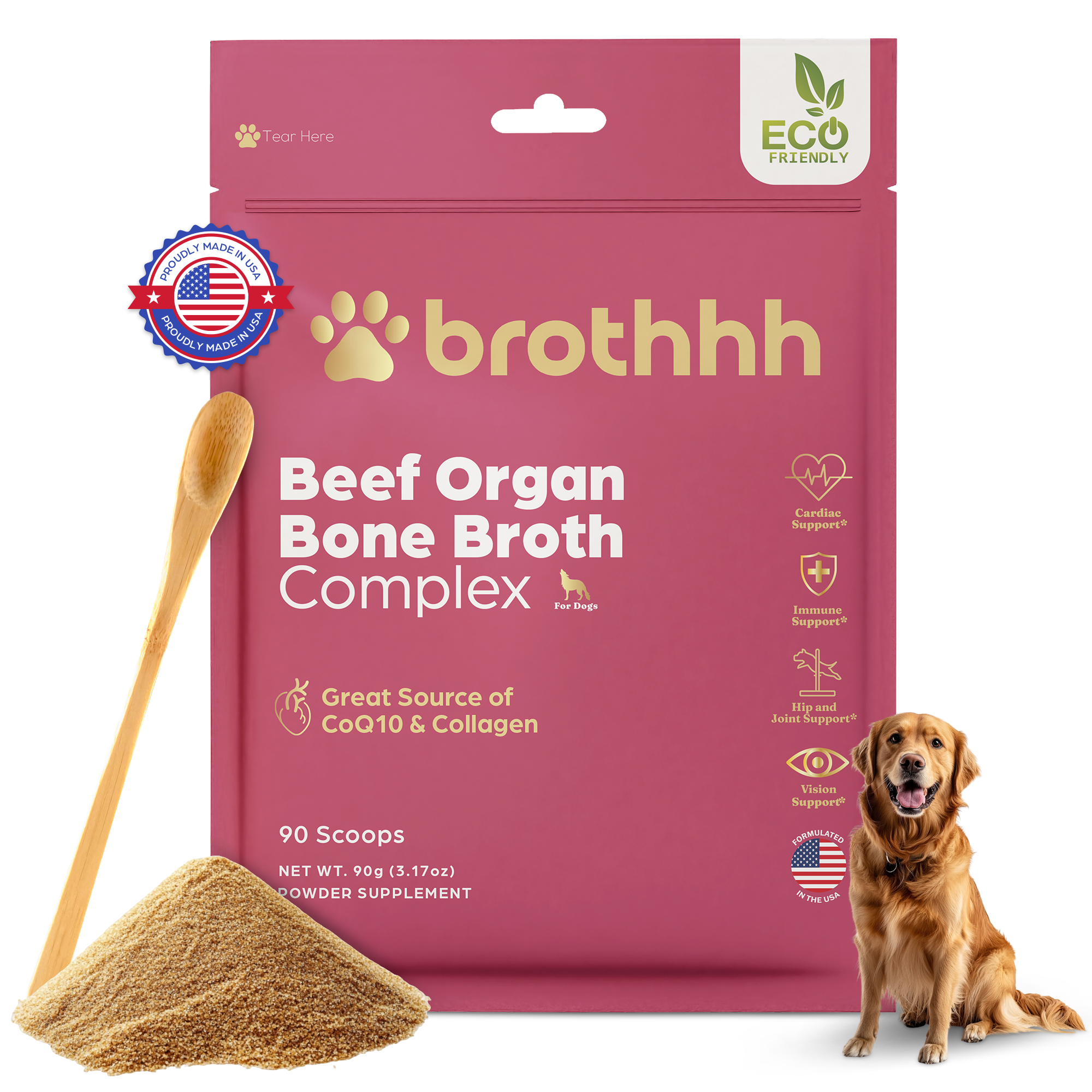 Meal-Topper - Beef Organ Bone Broth Complex for Dogs